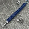 Thor Hammer Mjolnir Runes Teiwaz Algiz Amulet Jewelry Norse Viking Accessories Paracord Rope Bracelets For Men Women Bangles 4