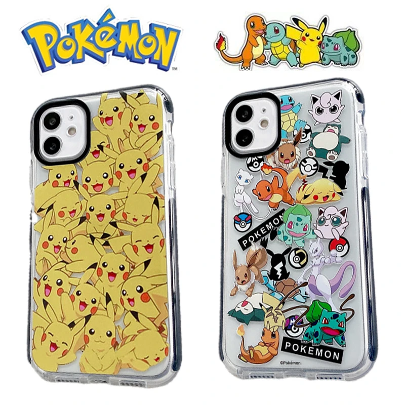 Pokemon Pikachu Phone Case For Iphone 6 6s 6 Plus 6s Plus 7 8 8 Plus X Xs Xr Xs Max 11 12 Pro Cute Cartoon Silicone Iphone Case Jeans Aliexpress