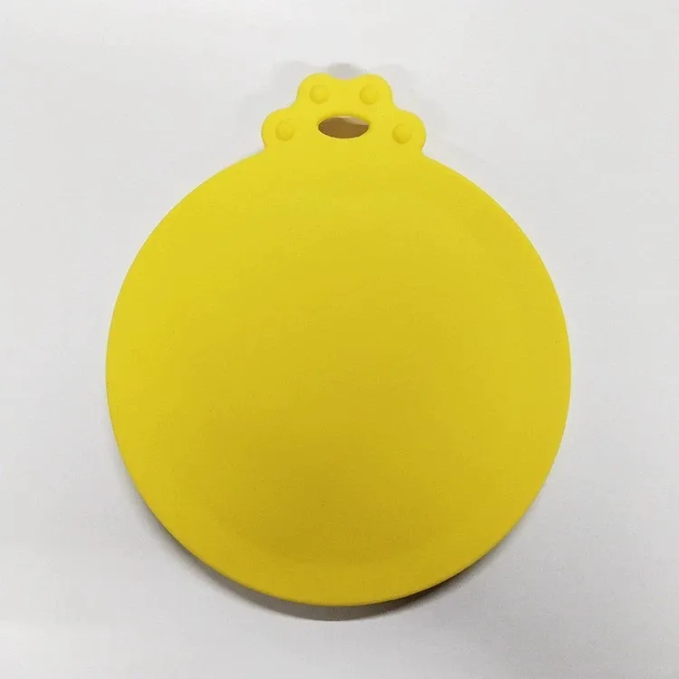 Reusable BPA-Free Silicone Pet Food Lid - Keeps Cans Fresh and Odor-Free