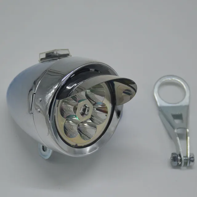 Staffa Per Faro Bicicletta THINK ALOHA - Metallica, Stile Vintage, Per Forcella - Foto 8