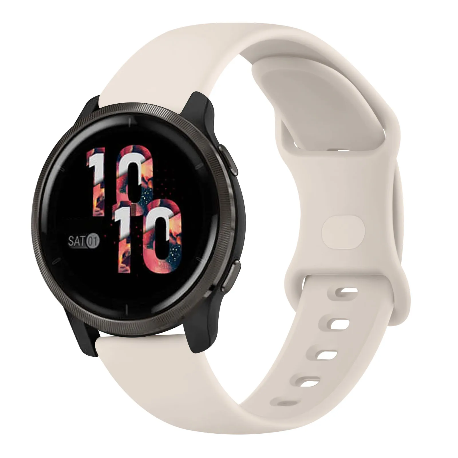 Versatile 20mm Silicone Watch Strap - Durable & Stylish Wristband Replacement