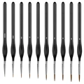 10pcs Black Detail