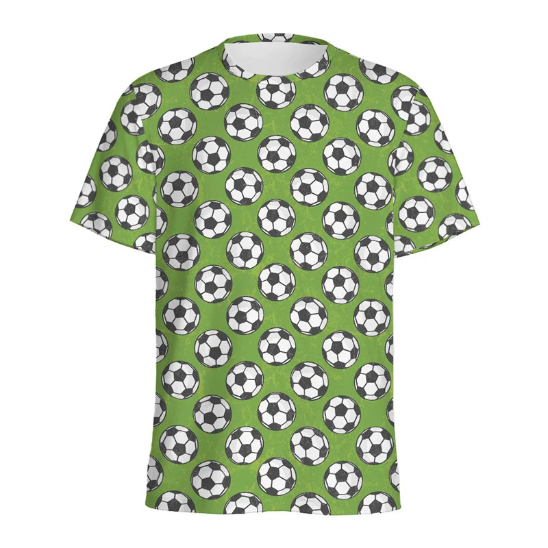 thumbnail image 1 of Camiseta con estampado de fútbol americano para hombre, camisetas con estampado 3D de fútbol, camisetas casuales de moda de verano con cuello redondo, camisetas holgadas de manga corta, ropa de calle, 1 of 5