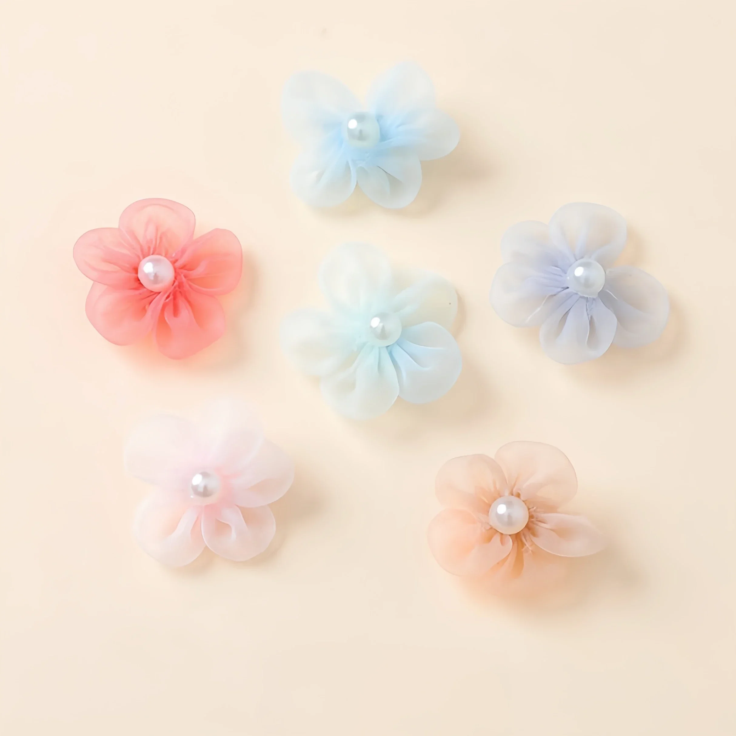 진주 원사 꽃 아플리케 Diy 웨딩 드레스 모자 옷 복장 코트 바느질 용품 모자를 쓰고 있죠 장식 코사지 꽃 신발
