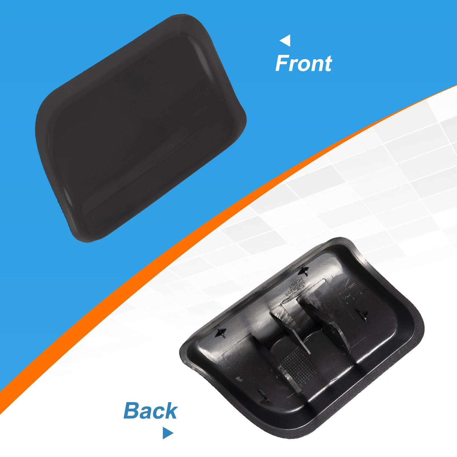 Front Bumper Headlight Washer Cover Cap Headlamp Jet Spray VOLVO XC90 Accessories 2003 2004 2005 2006 30698208 30698209