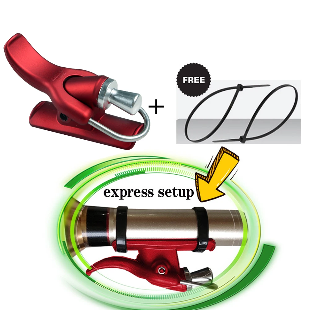 Fishing Launch Gun Clamp Anti-Injury Cannon Surf Fishing Trigger Aid Fixed Spool Casting Aid Fishing Accessories