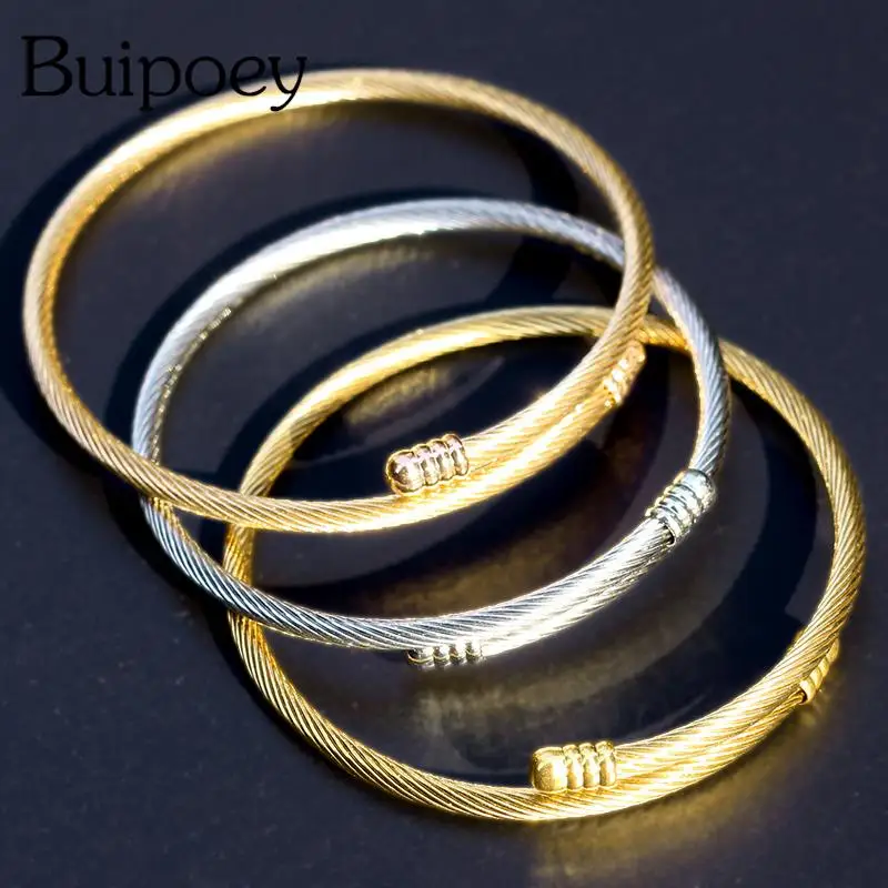 Stainless Steel Elasticity Bracelets Fit Original Beaded Bracelet For Women Girls Opening Bangle Washable,bracelet jewelry