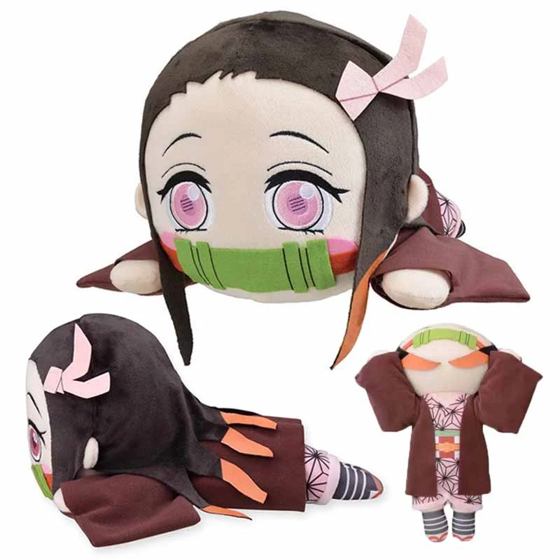 nezuko laying down plush