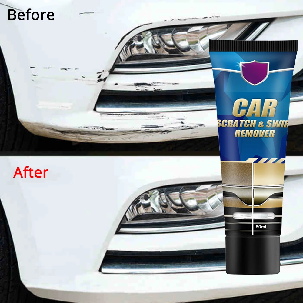 carnauba car wax 1Pc Car Scratch and Swirl Remover Auto 60ml Scratch Repair Tool Car Scratches Repair Polishing Wax Anti Scratch Car Accessories car wax