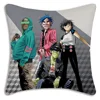 G-Gorillaz Music Pillow Covers Cartoon Sofa Decorative Home Double-sided Printing Short Plush Cute Cushion Cover 6