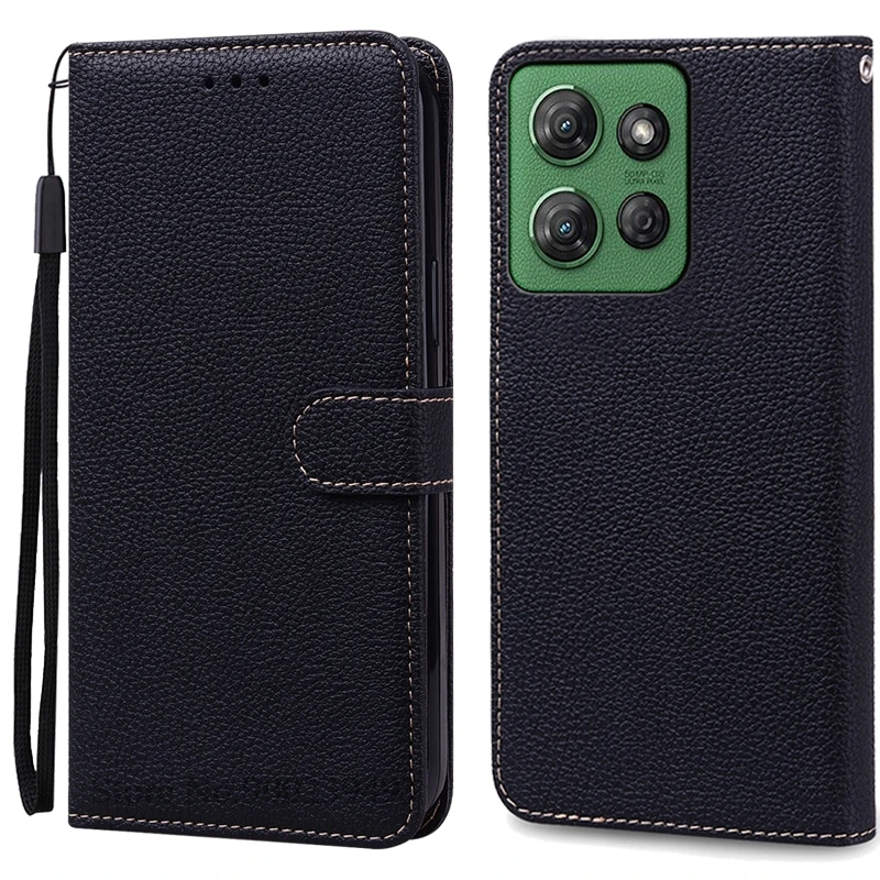 Leather Wallet Phone Case for Motorola Moto G Series