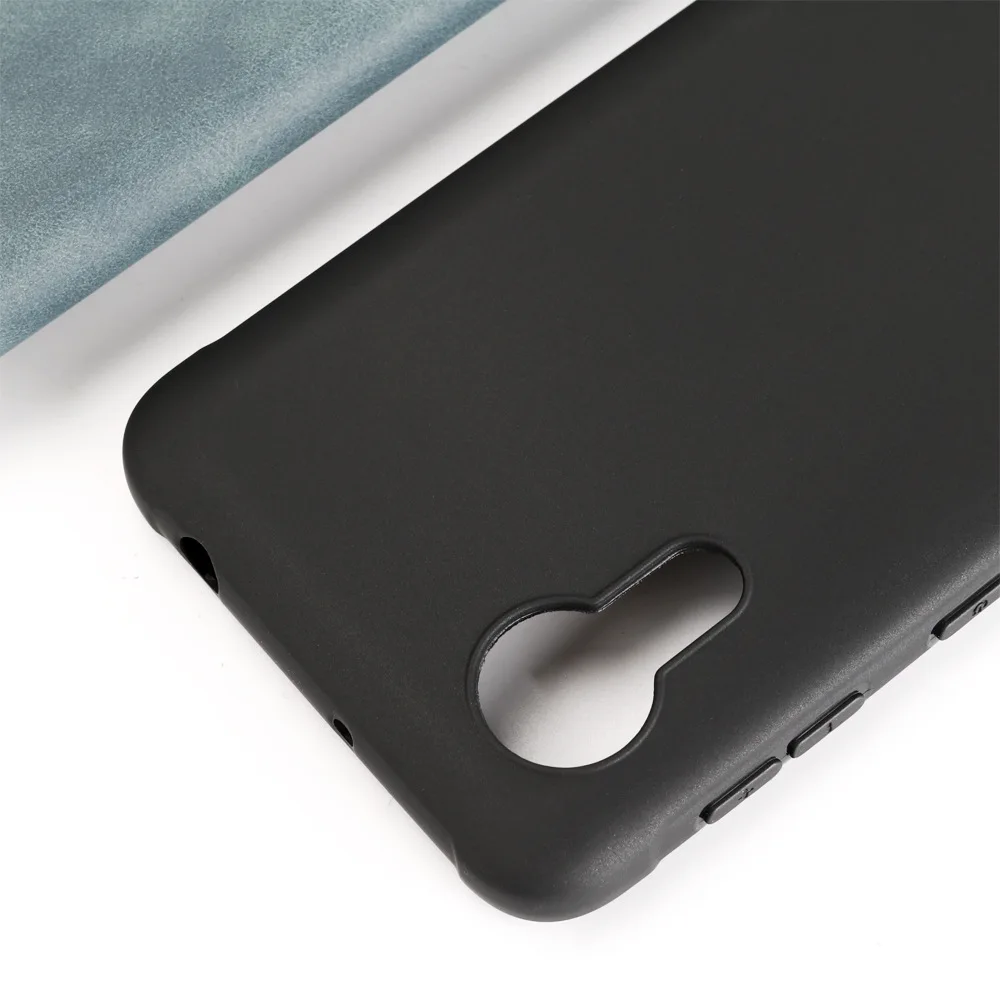 For Samsung Galaxy Case Matte Slim Soft Silicone Phone Cove Cases  Covers Coque Black - 5