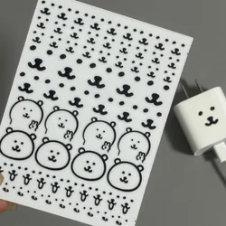 Rilakkuma Cute & Funny Waterproof Transfer Stickers for Tablets - Perfect Gift for Kids (1pcs)