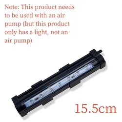 Vibrant Color-Changing LED Aquarium Bubble Lamp - US Plug (15.5cm)