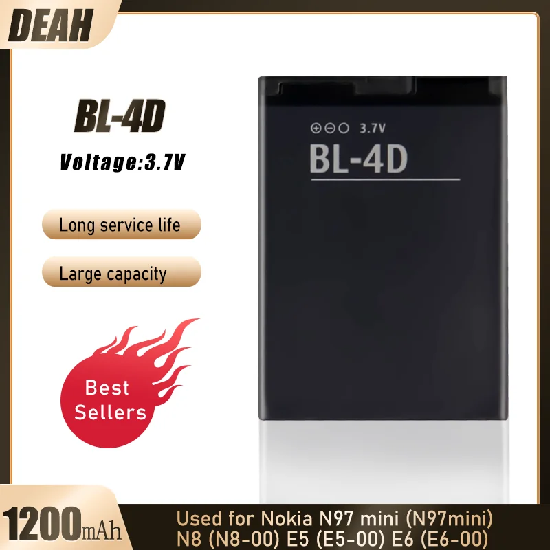 Batterie Lithium-Ion D'Origine BL4D Nokia N97 Mini Pour Nokia