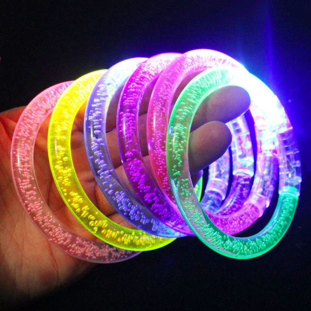 Braccialetti luminosi a LED bracciali luminosi che si illuminano