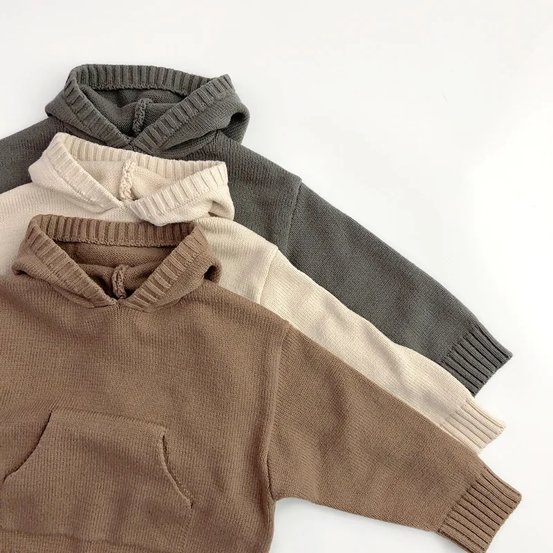 Kids' Knit Hoodie Sweater – Cozy Pullover 5