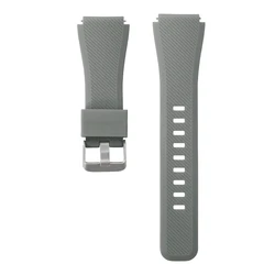 Durable Silicone Watch Strap - Universal 20mm & 22mm Band Replacement - 22mm (Gray)