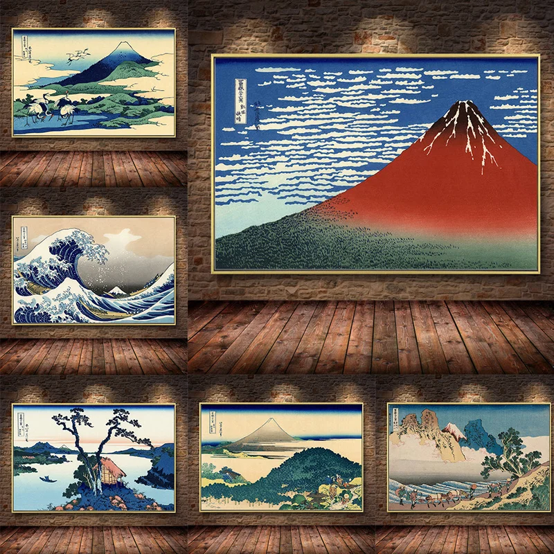 

Katsushika Hokusai Great Wave Off Kanagawa печать искусства холст постер для гостиной Декор домашняя Настенная картина