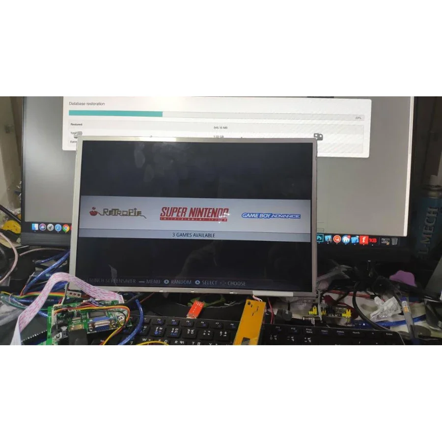 K di lavoro per LP156WH4 TL 1366x768 Driver della scheda controller 2AV Pannello schermo LCD remoto Display LED Compatibile con HDMI VGA AV 15.6  7
