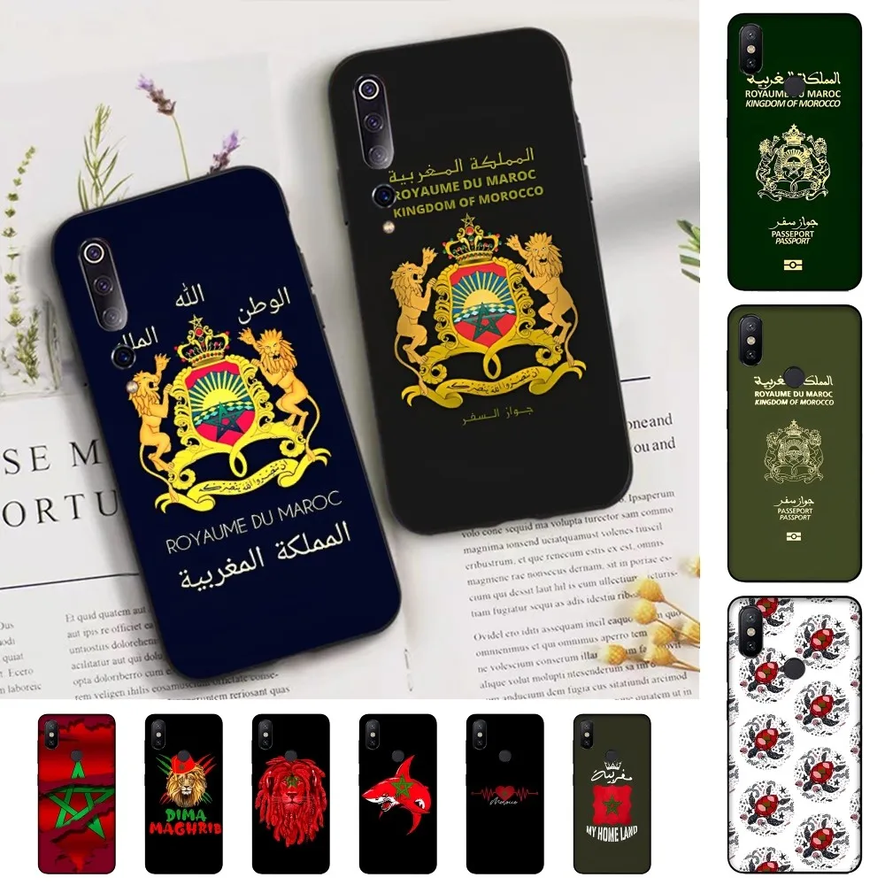 

Morocco Flag Phone Case For Xiaomi Mi 5X 8 9 10 11 12 lite pro 10T PocoX3pro PocoM3 Note 10 pro lite