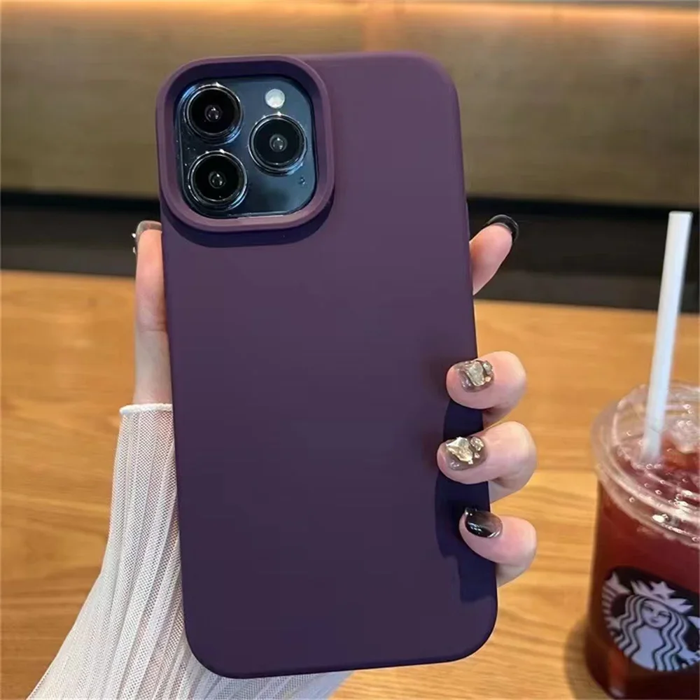 Premium Liquid Silicone Shockproof Phone Case - Luxury Protection in Sleek Design