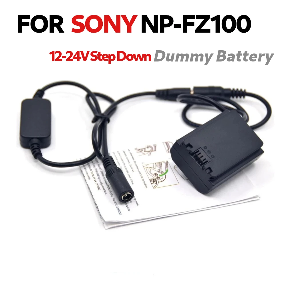 

Понижающий кабель 12 В-24 В + рифленый Аккумулятор для Sony Alpha A9 A7RM3 A7RIII A7 III A7M3 Φ A7M4(A7IV) камера
