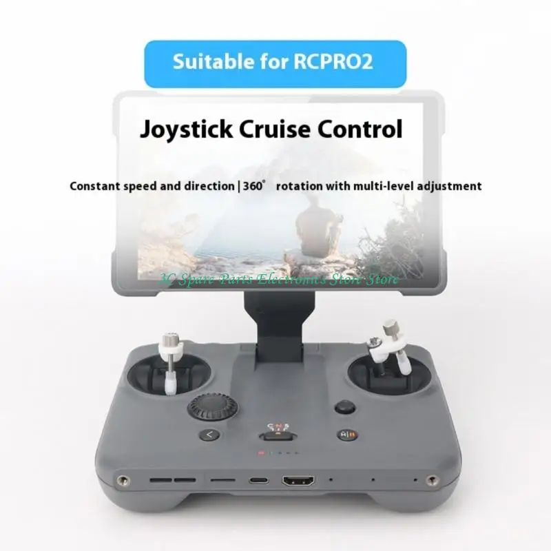 Paire de bâtons pouce métal pour joystick manette drone télécommande, emballage inclus avec notice d'installation