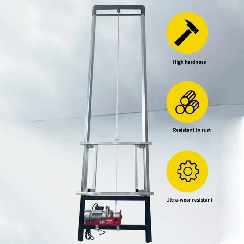 12M Electric Cargo Lift Hoist Elevator Lift Solar Panel Lifter Automatic Lifting Platform Indoor And Outdoor Decoration Hoist
