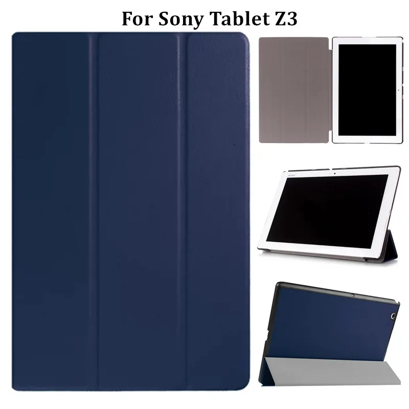 Smart Capa para Sony Xperia z3 Tablet Compacto Sgp611 Sgp612 Sgp621 Sgp641 Suporte Flip Capa para Funda Sony z3 Tablet Case