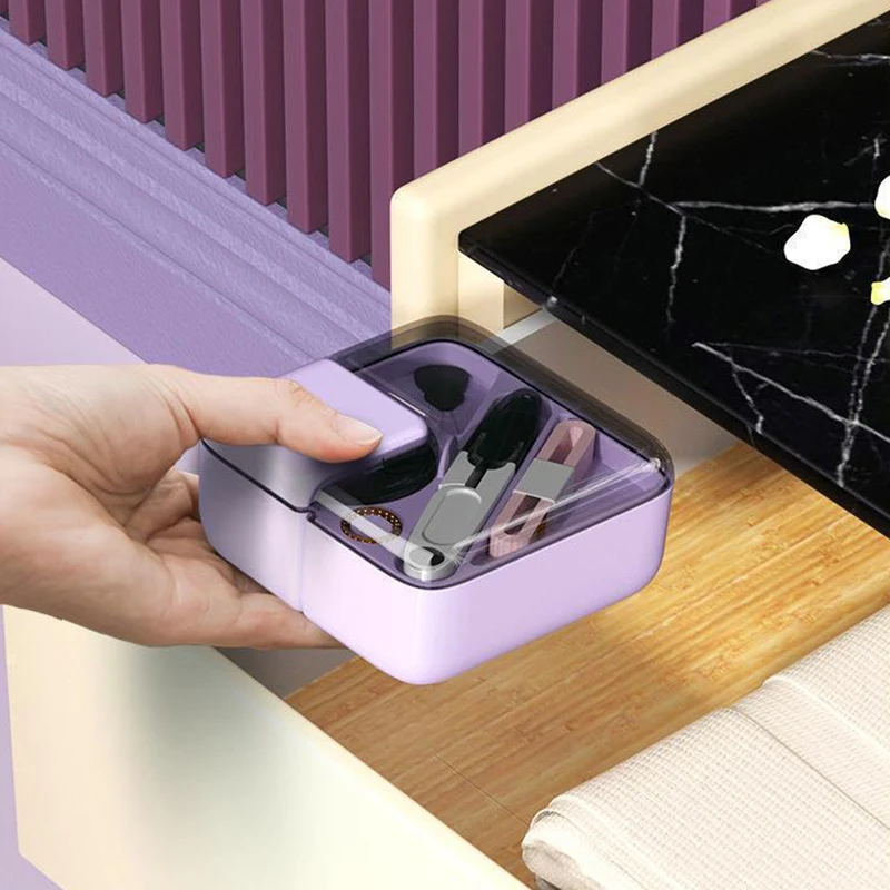 Sewing Box Set Portable and Multifunctional Hand Sewing Storage Box Mini Travel Household Set Kit