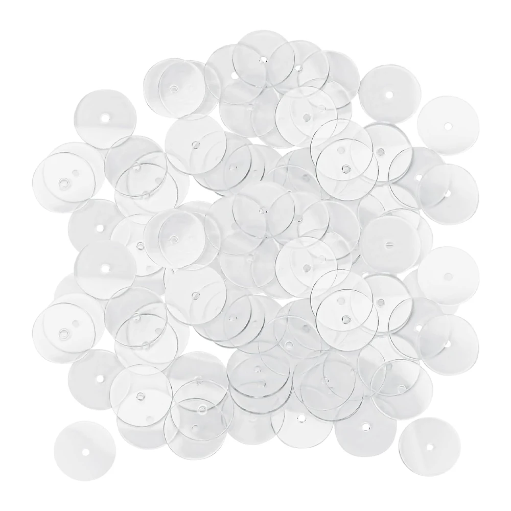 50Pcs 10MM Transparente Ohrring Pads Silikon Komfort Ohrring Kissen Für Ohr Rücken Stud Weiche Dichtung Spacer Schmuck Zubehör – Detail 4