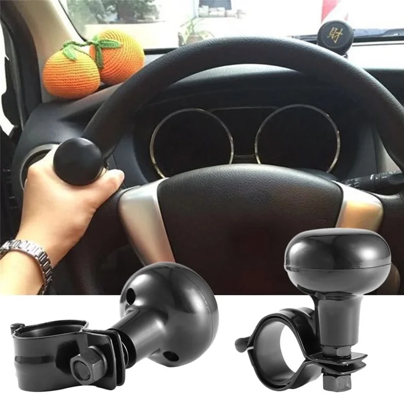 Universal Truck Heavy Car Duty Anti Slip Steering Wheel Knob Spinner Handle Booster Grip Protective Auxiliary Ball Safe