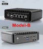 2023 New 2.5G Soft Router Pentium N6005 N5105 V5 4x Intel i226 Nics 2*NVMe 2*DDR4 Fanless Mini PC Firewall Appliance VPN Server 4