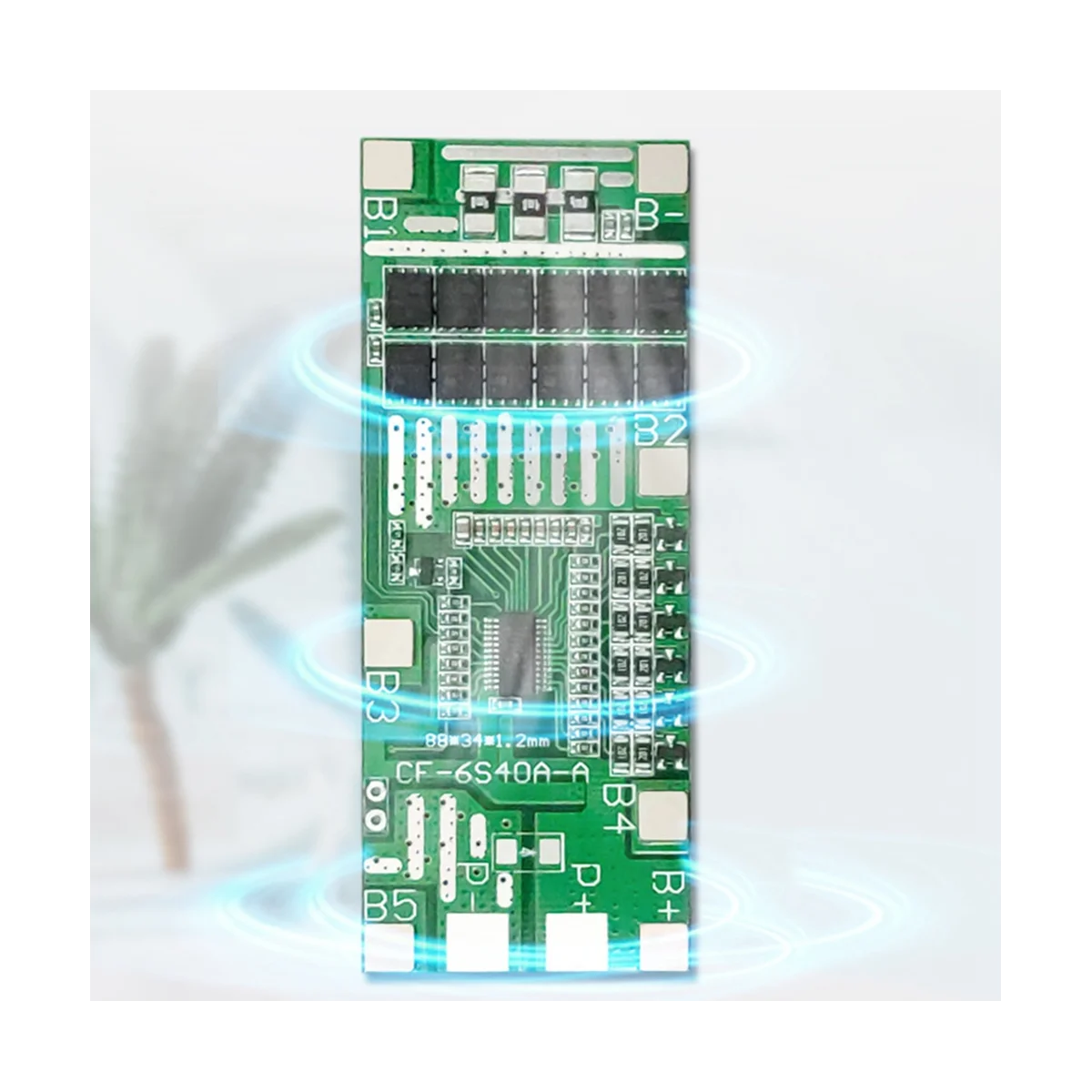 

6S 24V 40A 18650 Li-Ion Lithium Battery Protection Board PCB with Balance BMS Solar Lighting for Ebike Scooter