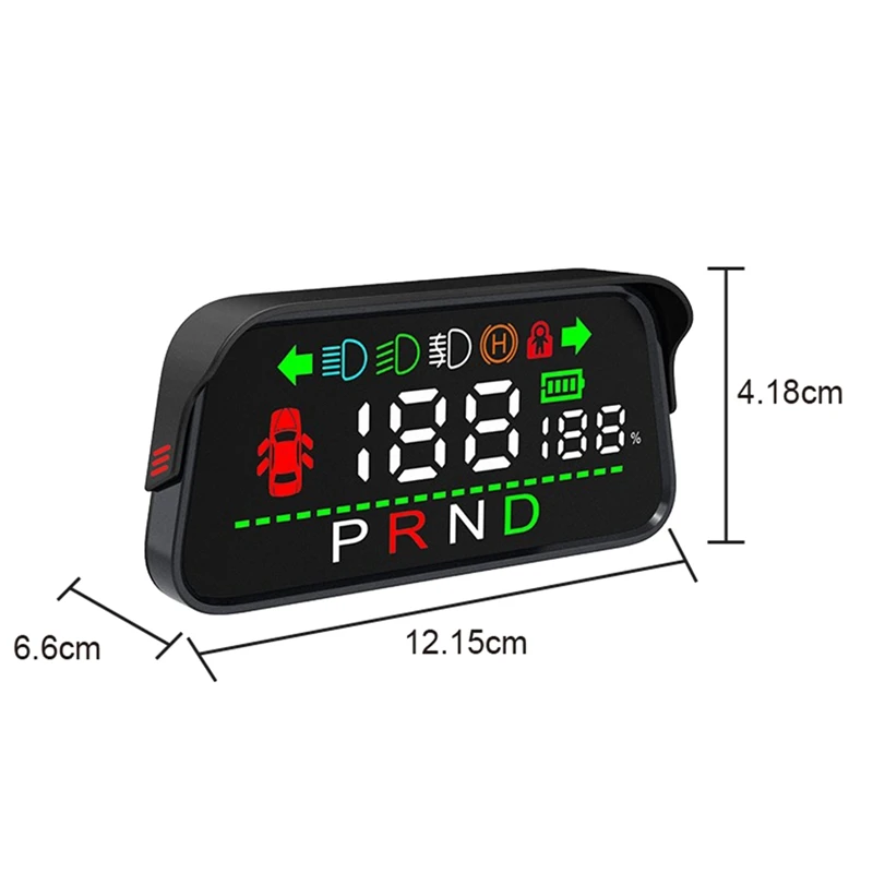 Car Head-Up Smart Display Air Code Meter LCD Instrument HUD Car Replacement Spare Parts Accessories For Tesla Model 3 Y