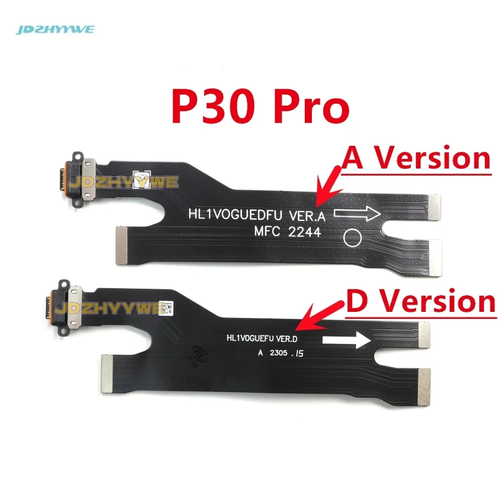 

1PCS Original Charge Board For Huawei P30 Pro p30pro USB Charging Port Dock Connector PCB Board Ribbon Flex Cable