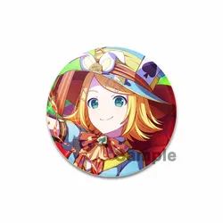 Kagamine Rin Brooches: Handmade Enamel Pins for Clothes and Accessories (58mm)