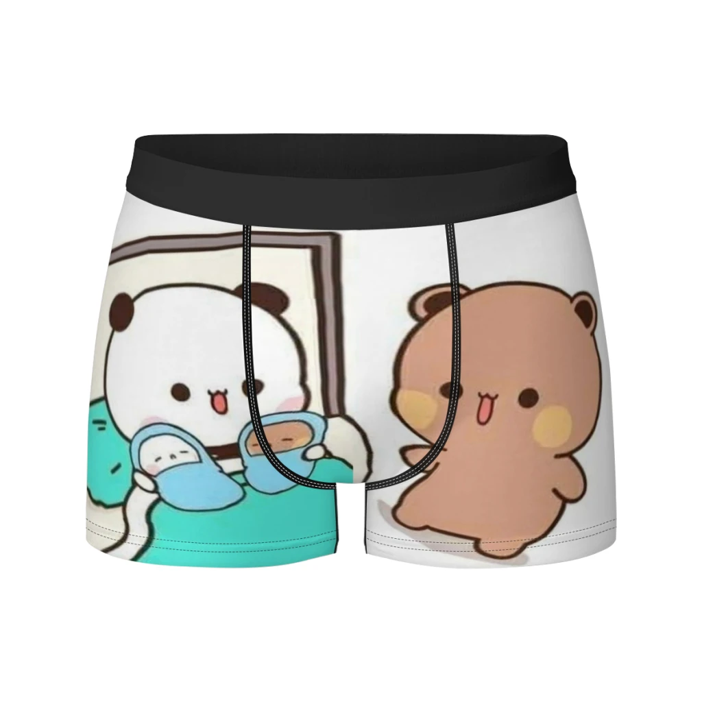 thumbnail image 1 of Ropa interior para hombre de seda de leche Bubu Dudu con forma de oso panda, bóxer para hombre, calzoncillos para hombre, calzoncillos tipo bóxer, 1 of 5