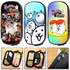 Game The Battle Cats Print Pencil Case Waterproof Pencil Bag Women Cosmetic Cases Student Stationery Bag School Pouch Makeup Box 1