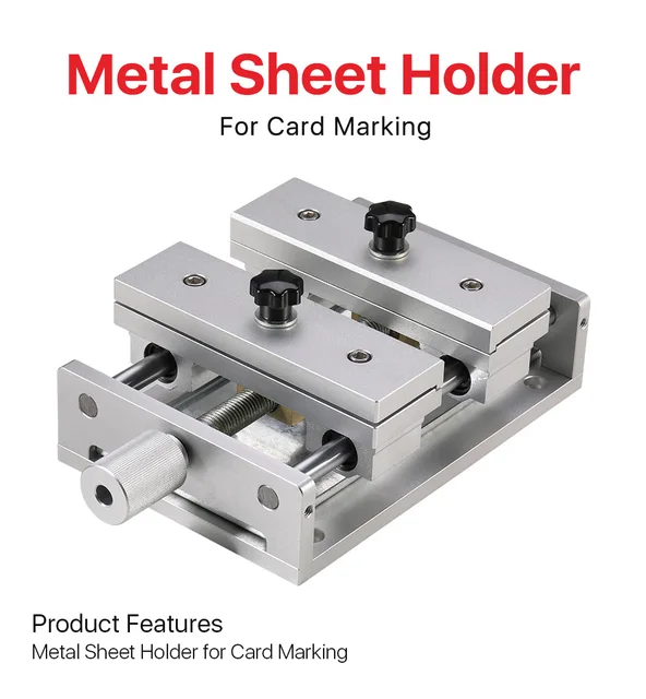 Cloudray Metal Sheet Holder For Card Marking