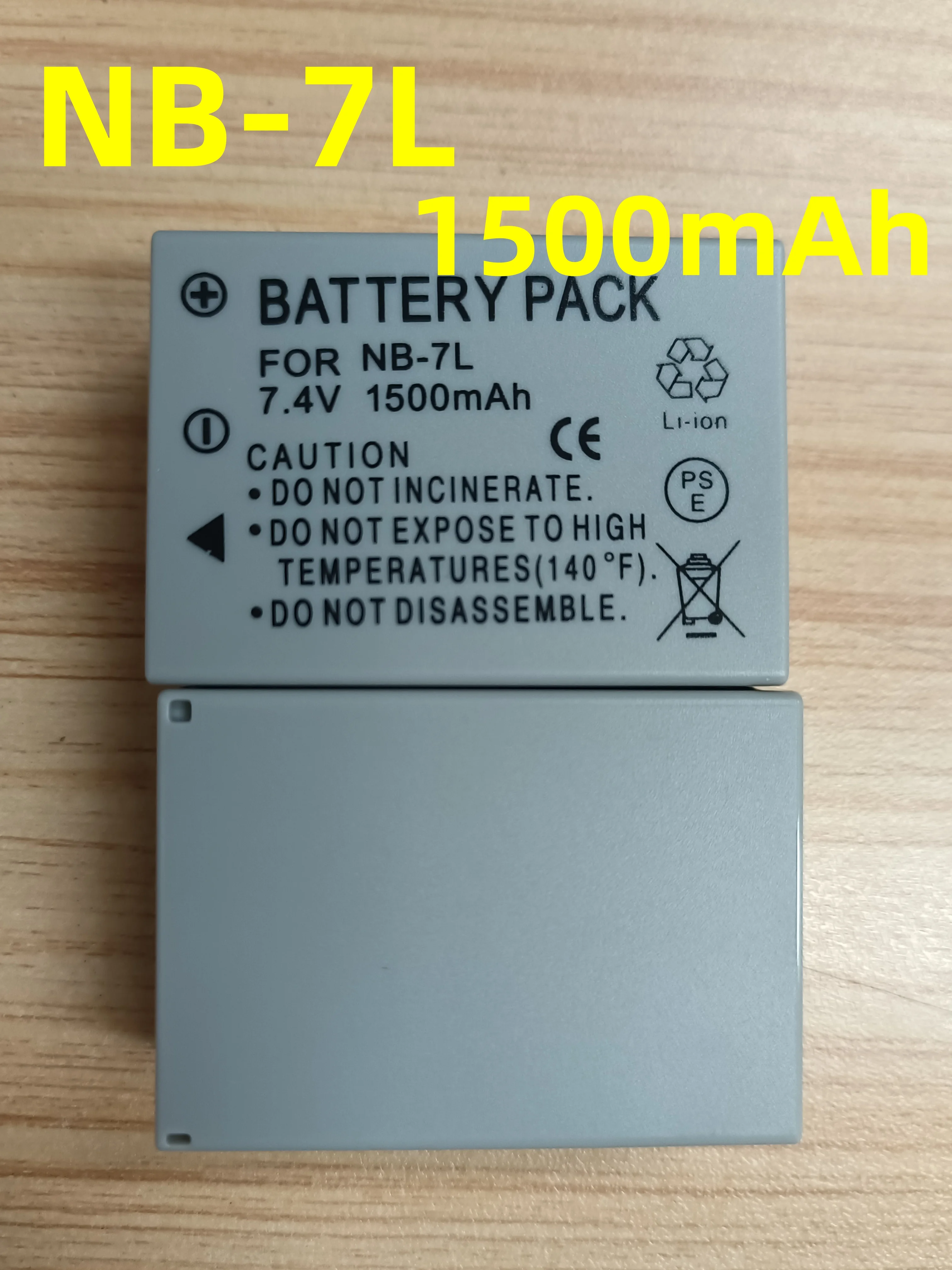 1500mAh NB-7L NB 7L NB7L Camera Battery or Charger For Canon PowerShot ...