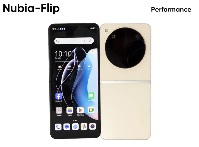 ZTE Nubia Flip Smartphone 5G Snapdragon 7 Gen 1 6.9 120Hz