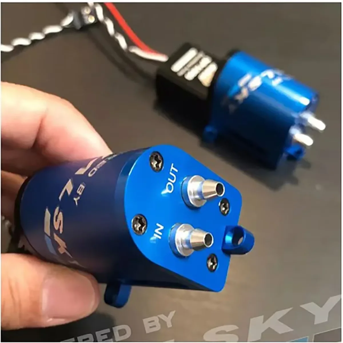 Brushless Drive Fume Pump Fuel Pump Adjustable Flow Rate for RC Airplane Smoking Systems f for Giant or Jet Models 3