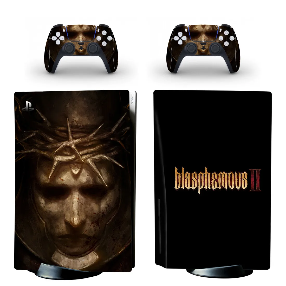 Blasemus 2 Ps5 Disc Skin Sticker Protector Decalcomania Cover Per Console Controller Ps5 Disk Skin Sticker Vinyl