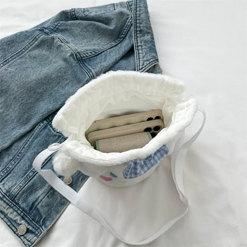 Sanliou Shukou Water Bucket Slant Collapse Bag Grab Machine Doll Cartoon Bag Foreign Trade Plush Toy Gift 3