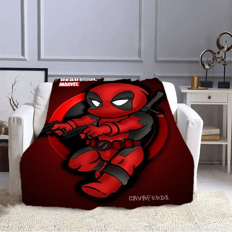 

Мягкое плюшевое одеяло с мультяшным аниме персонажей смерти, 3D печать, фланелевое одеяло для гостиной, спальни, кровати, дивана
