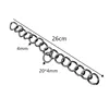 Stainless Steel Chain Double Link Curb Chain For  Horse Bits Pet 23cm 4