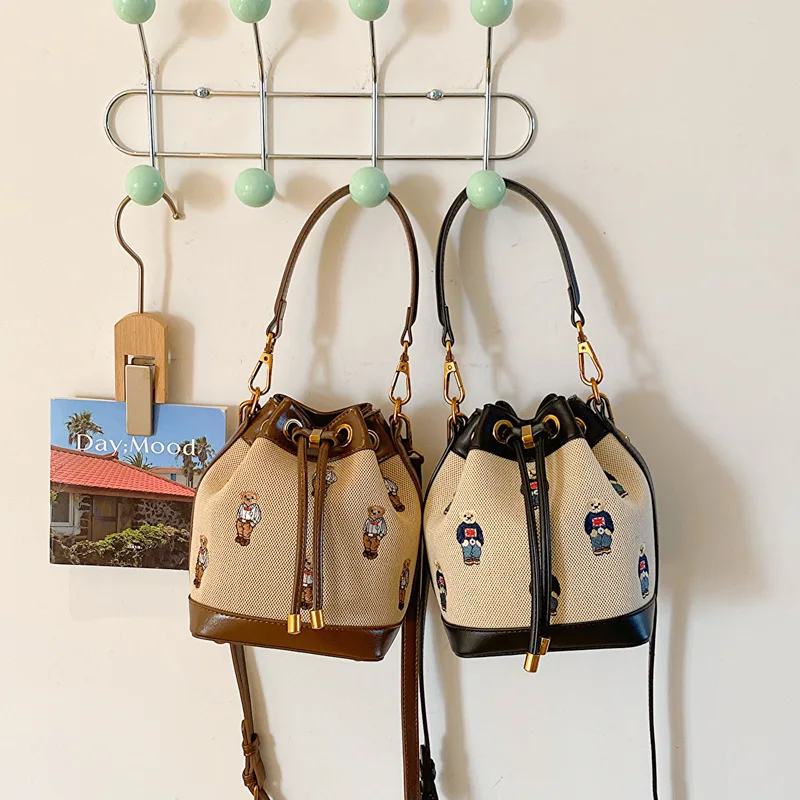 Bucket hand For Women 2024 New Crossbody Messenger Bag High Capacity Handheld Shoulder Bags Bolso de mujer handbags clutch purse