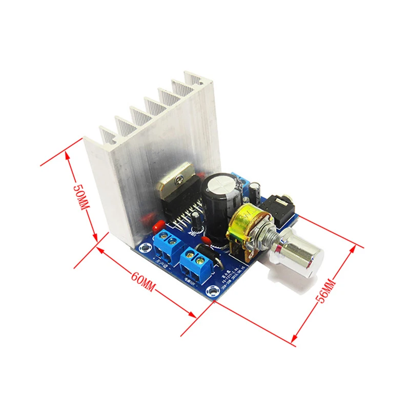 35w * 2 2.0 채널 스테레오 전력 증폭기 보드 TDA7377 고전력 소음 없음 DC 12V Hifi 증폭기 오디오